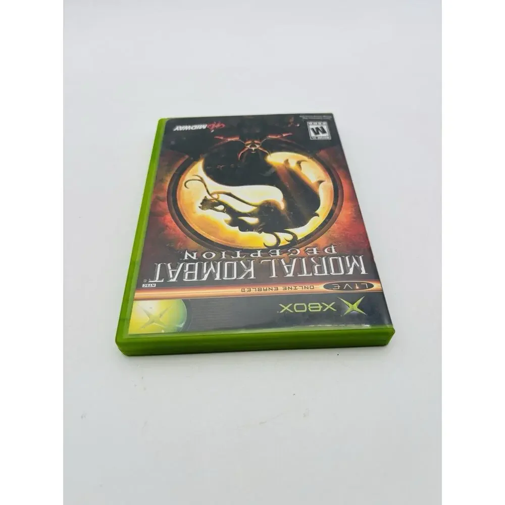 Mortal Kombat Deception (Microsoft Xbox, 2004) Complete CIB Tested Works VG